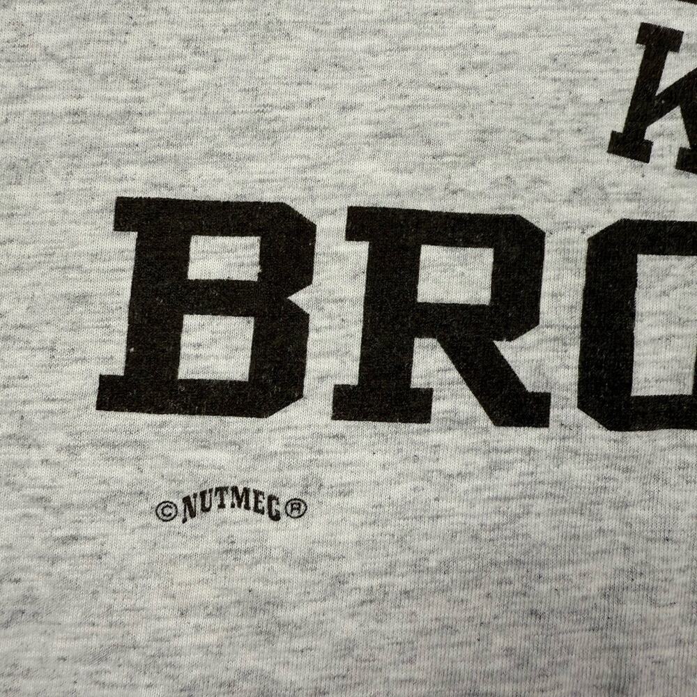 Vintage 1994 Cleveland Browns 1980 Cardiac Kids Nutmeg Throwback T Shirt XL USA - Picture 4 of 11